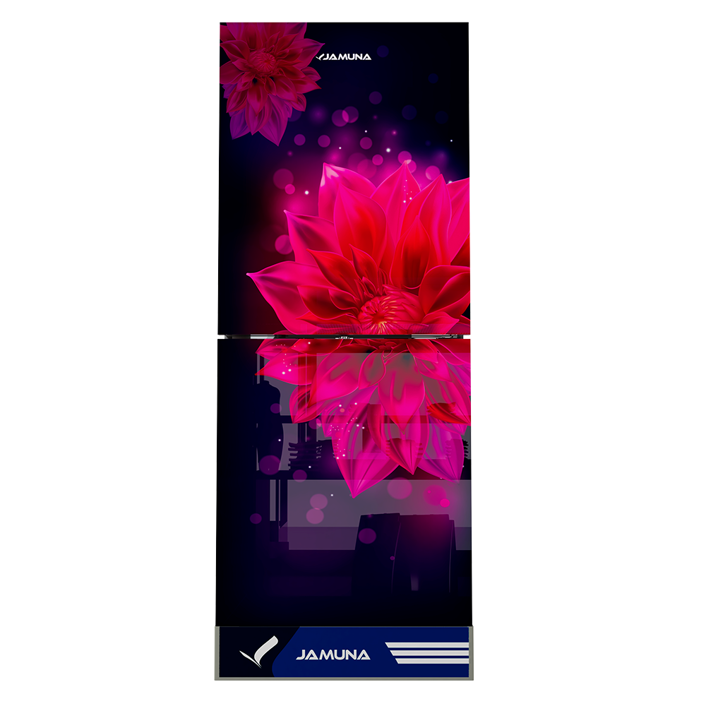 Jamuna 190L Refrigerator JE5-TM1I0QD Crimson Crush,Blue Habiscus