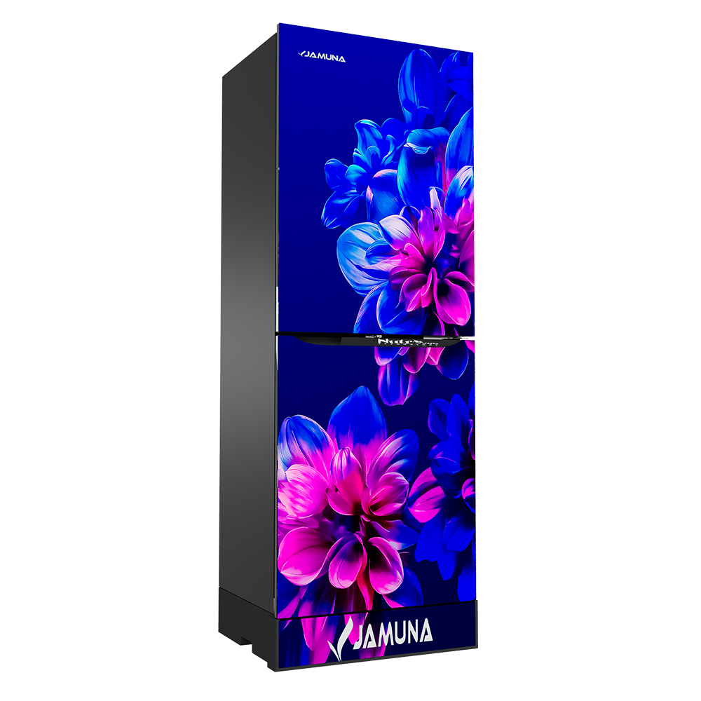 Jamuna 262L Refrigerator JE6-TM2F2HQD Blue Bloom,Luminus Amber Lily ,Sky Wave ,Avater LIly ,