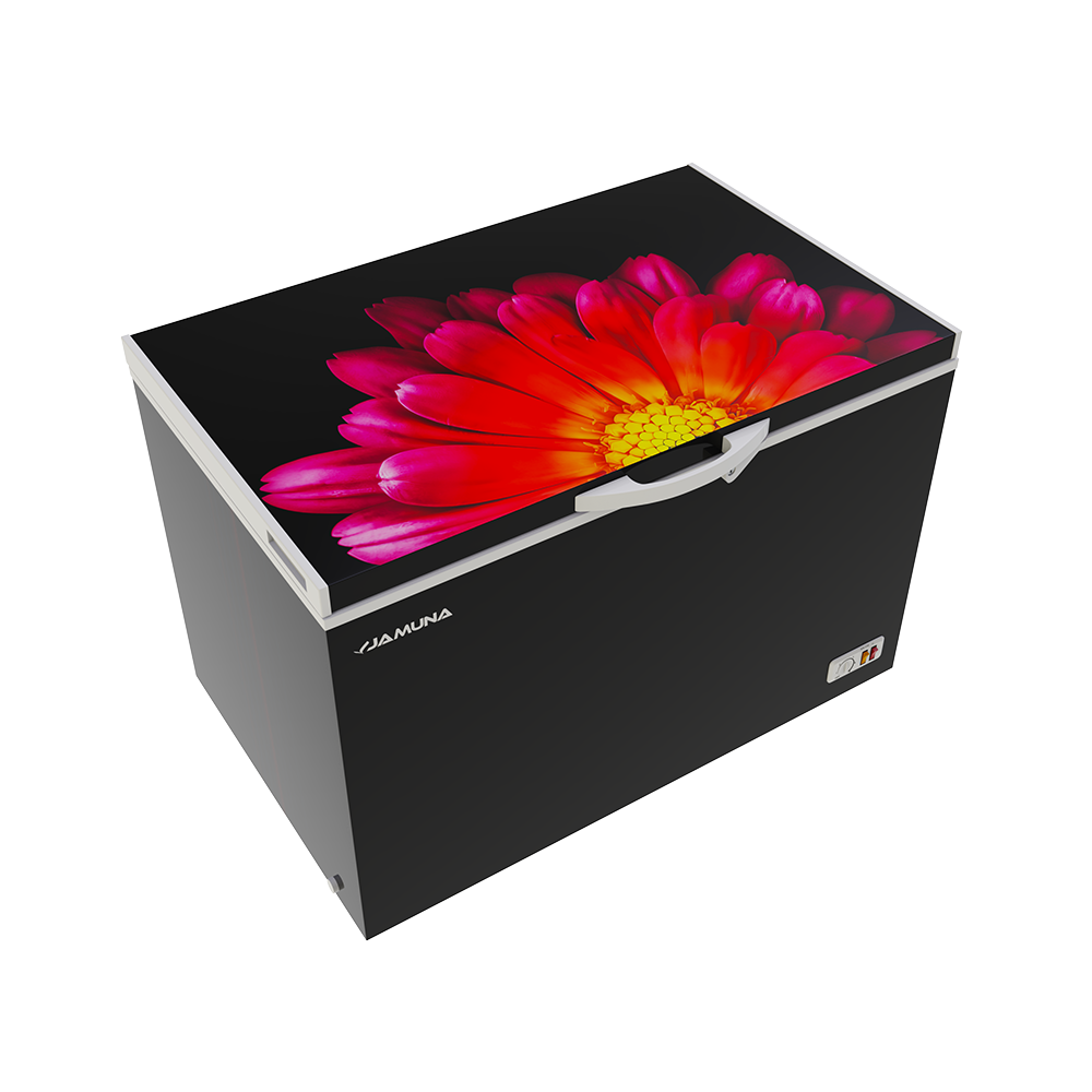 Jamuna 180L Freezer JF-D1H0L-QD Daisy Flower,Cherry Blossom Whaite